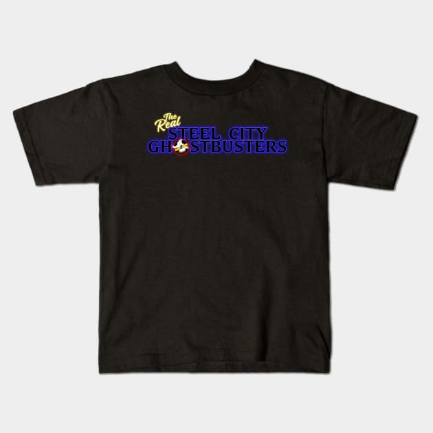 The Real Steel City Ghostbusters Kids T-Shirt by Steel City Ghostbusters